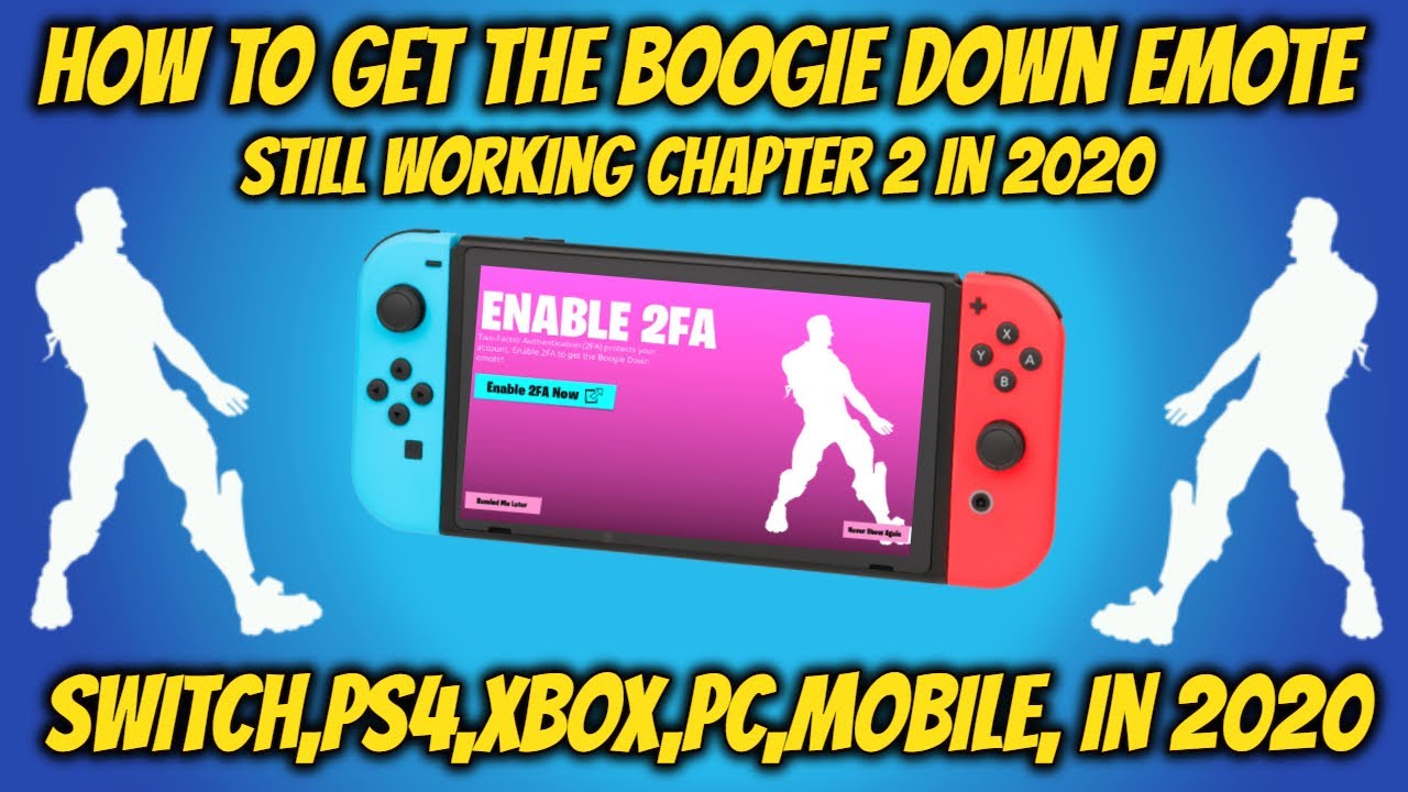 Enable 2fa Fortnite Chapter 2 In 2020 Still Working (switch)