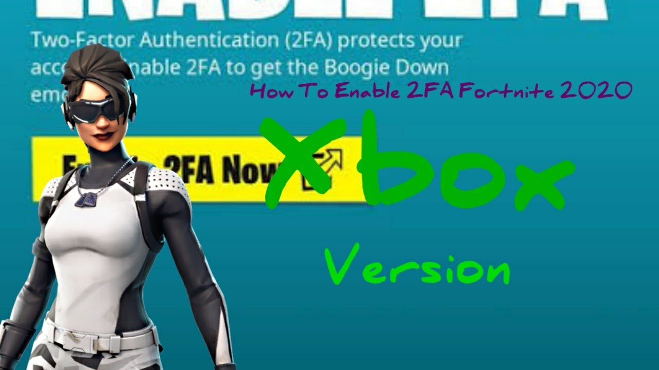 How to Enable 2FA in Fortnite 2020 ( Xbox Version ), Fortnite 2FA